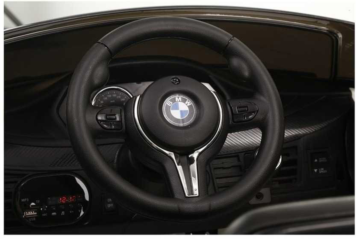 Samochód elektryczny dla dzieci LEAN Toys BMW X6 Lakierowany Srebrzysty (5902808157601) - obraz 8