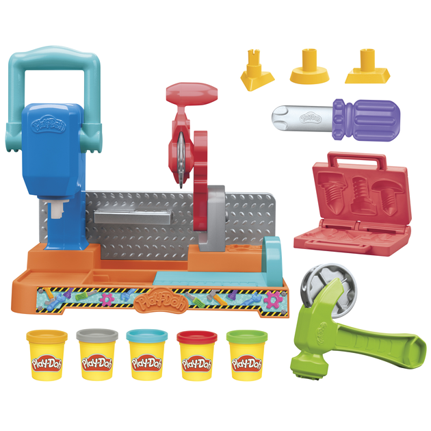 Набір для творчості Hasbro Play-Doh Кольорова майстерня F9141 (5010996247476) - зображення 3
