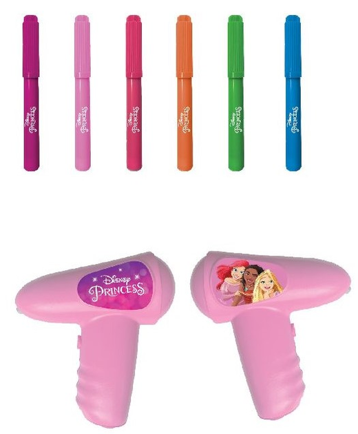 Zestaw do rysowania Disney Princess Spray Pen Set (8719668009868) - obraz 3