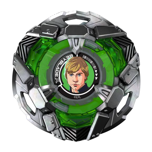 Набір іграшковий Hasbro з двох дзиґ Зоряних Війн та пускового пристрою БейБлейд Х (G0279_G0290) - зображення 3
