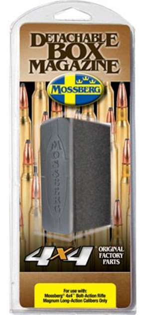 Магазин Mossberg 4х4 Magnum 7mm,300WM, 338WM 3-х зарядный - изображение 1