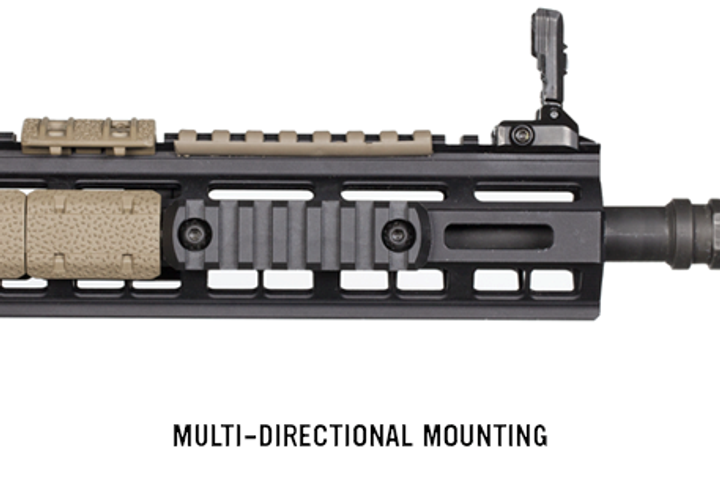 Планка пикатини Magpul Polymer 7 Slots M-Lok Systeme - Black - изображение 2