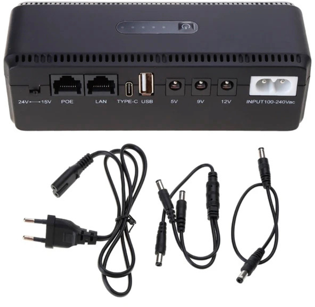 ДБЖ для роутера Yepo Smart DC-UPS 10400mAh DC-5V/9V/12V (UA-112485) - зображення 2