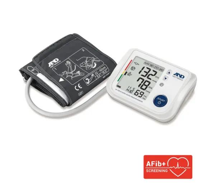 Автоматичний тонометр з адаптером та технологією AFIB, UA-1020W - AND - зображення 2