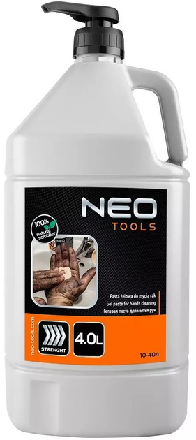 Pasta do mycia rąk NEO Tools 4 l 10-404 Cream (5907558467185) - obraz 1