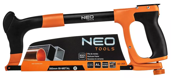 Ножівка по металу NEO Tools 300 мм 43-301 (5907558447149) - зображення 2