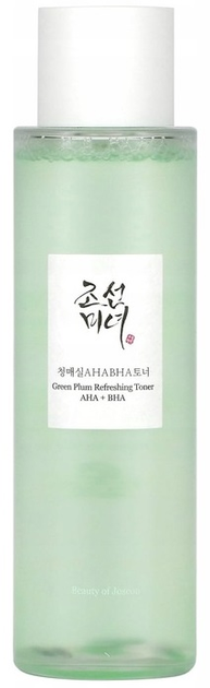 Тонік для обличчя Beauty of Joseon Green Plum AHA + BHA освіжаючий 150 мл (8809473195655/8809968130123) - зображення 1