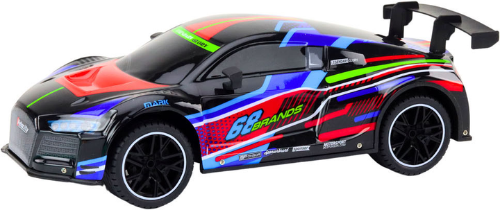 Auto sportowe zdalnie sterowane LEAN Toys 1:10 Czarne (5905991017363) - obraz 3