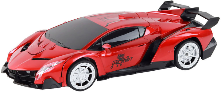 Samochód robot transformer zdalnie sterowany LEAN Toys 1:10 Czerwony (5905884459973) - obraz 3