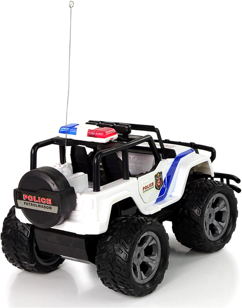 Jeep policyjny zdalnie sterowany LEAN Toys z otwieranymi drzwiami (5904665998106) - obraz 4