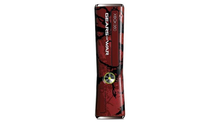 Набір Консоль Microsoft Xbox 360 S Gears of War Limited Edition Freeboot 250GB Red + 5 Вбудованих Ігор Б/У + Геймпад Бездротовий Black - Фото 3 Набір Консоль Microsoft Xbox 360 S Gears of War Limited Edition Freeboot 250GB Red + 5 Вбудованих Ігор Б/У + Геймпад Бездротовий Black - зображення 3