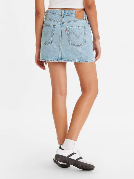 Spódnica trapezowa damska jeansowa Levi's Icon Skirt A4694-0003 27 Niebieska (5401105444280) - obraz 2