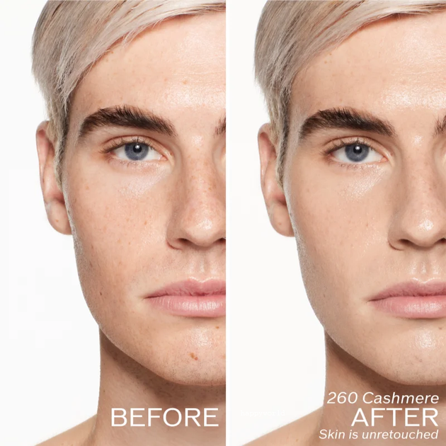 Тональный крем Shiseido Revitalessence Skin Glow Foundation SPF 30 PA+++ 260 Cashmere 30ml - изображение 3