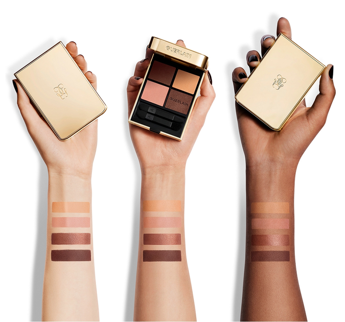 Тени для век Guerlain Ombre G Quad Eyeshadow Palette 258 Wild Nudes 6g - изображение 5
