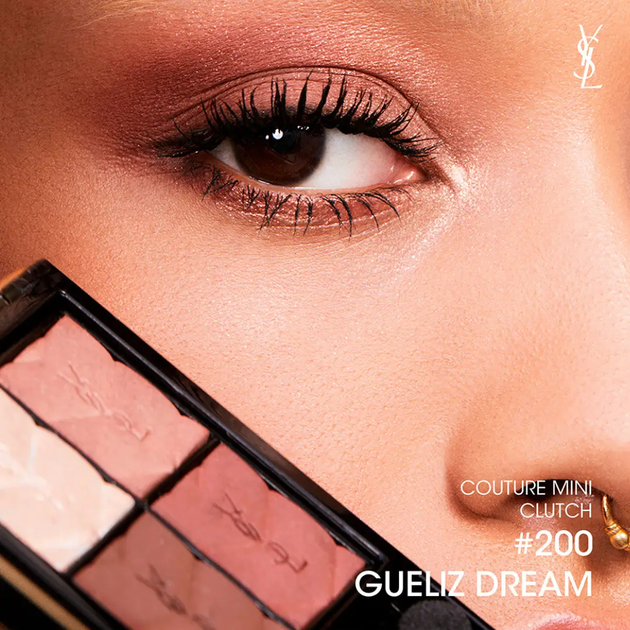 Тени для век Yves Saint Laurent Couture Mini Clutch Eyeshadow Palette 200 Gueliz Dream 4g - Фото 2 Тени для век Yves Saint Laurent Couture Mini Clutch Eyeshadow Palette 200 Gueliz Dream 4g - изображение 2