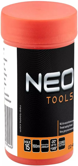 Нитка ущільнювальна NEO Tools 150 м 02-438 (5907558464658) - зображення 1