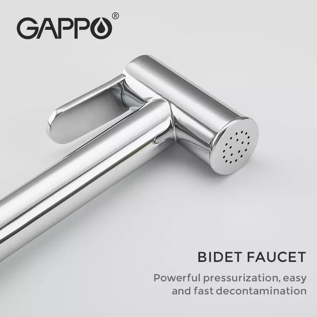 Гігієнічний душ GAPPO G7290 з термостатом та гачком, хром G7290 - изображение 6