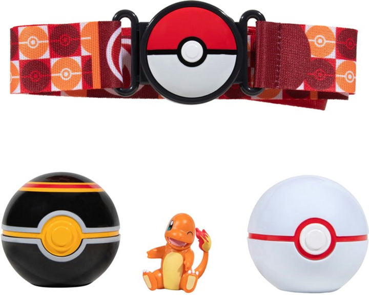 Figurki do gier Pokemon Clip N Go Belt set Charmander (0191726483168) - obraz 1