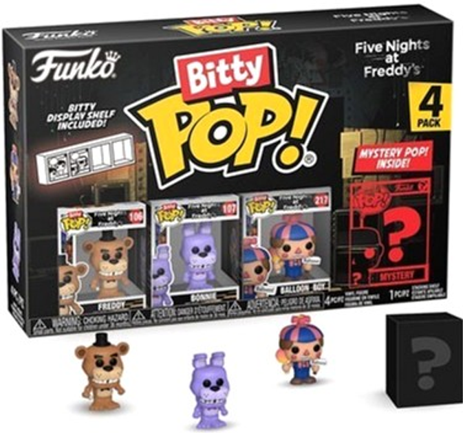 Figurki do gier Funko Bitty Pop Fnaf Series 3 (0889698730464) - obraz 1