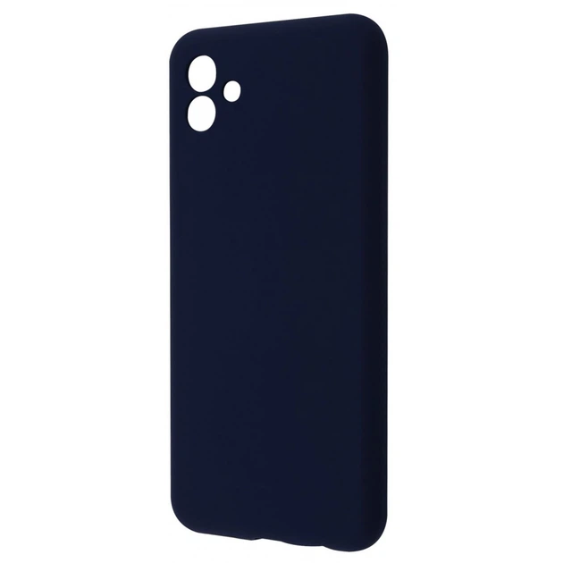 Чехол противоударный силиконовый WAVE Premium Full Silicone Cover для Samsung Galaxy A04 (A045F) midnight blue - Фото 1 Чехол противоударный силиконовый WAVE Premium Full Silicone Cover для Samsung Galaxy A04 (A045F) midnight blue - изображение 1