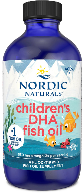 Дієтична добавка Nordic Naturals Children's Dha Omega-3 119 мл (0768990891281) - зображення 1