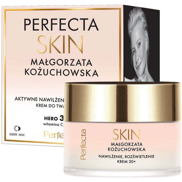 Krem do twarzy Perfecta Skin Malgorzata Kozuchowska nawilżająco-rozświetlający 50 ml (5900525090386) - obraz 2