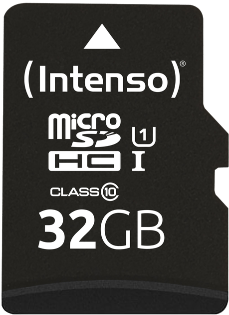 Karta pamięci Intenso microSDHC UHS-I Performance Class 10 32GB + adapter SD (3424480) - obraz 2