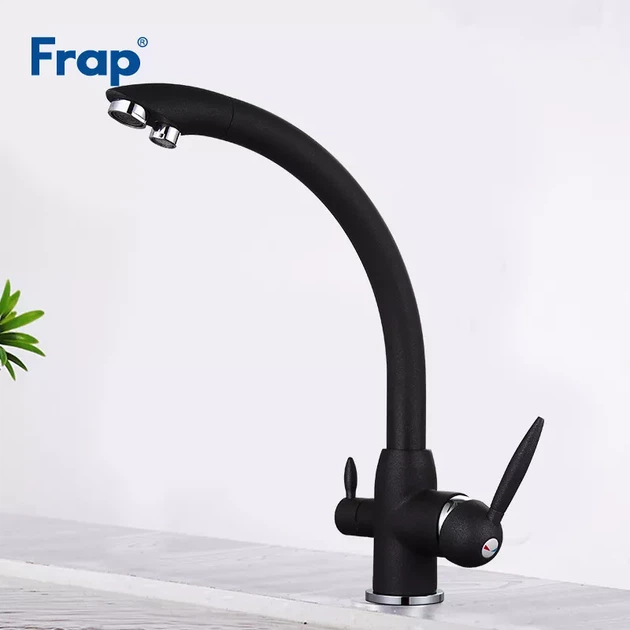 Змішувач для кухні з підключенням до фільтра FRAP F4399-7 - зображення 2