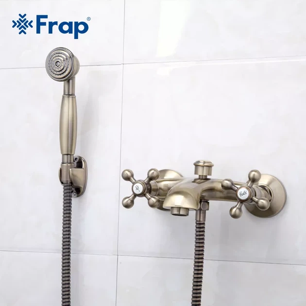 Змішувач для ванни Frap F3019-4, бронза F3019-4 - изображение 5