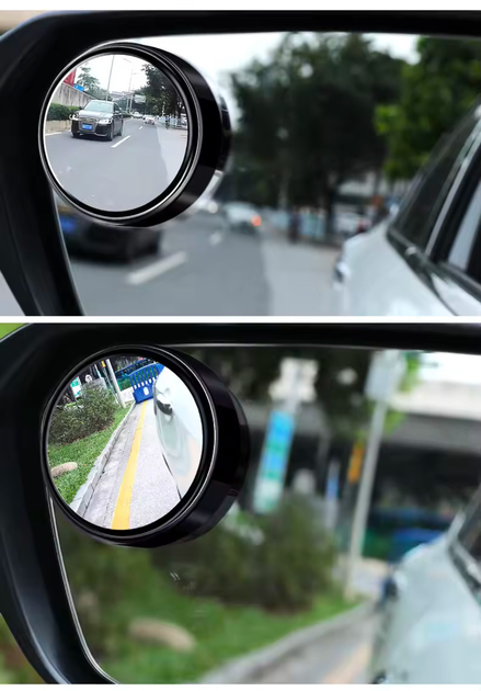 Дополнительные зеркала слепых зон заднего вида авто 2шт - изображение 5