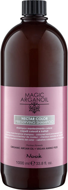 Шампунь для сохранения цвета NOOK MAGIC ARGANOIL Nectar Color, 1000 мл - Фото 1 Шампунь для сохранения цвета NOOK MAGIC ARGANOIL Nectar Color, 1000 мл - изображение 1