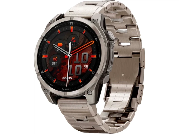 Спортивні годинники Garmin Fenix ​​8 47mm AMOLED Sapphire Titanium
