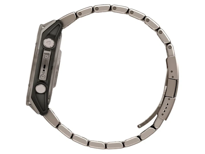 Спортивний годинник Garmin Fenix 8 47mm AMOLED Sapphire Titanium with Vented Titanium Bracelet (010-02904-40) - изображение 5