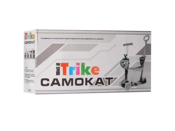 Самокат 5 в 1 iTrike Maxi JR 3-026-B (blue) - изображение 2
