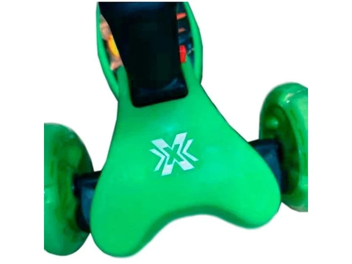 Самокат X-Treme KS-210L Зелений з чорним (BP133939) - Фото 3 Самокат X-Treme KS-210L Зелений з чорним (BP133939) - зображення 3