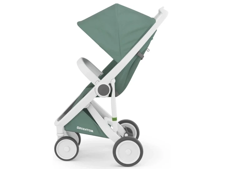Прогулянкова коляска Greentom Classic Sage-White (8719323770836) - изображение 2