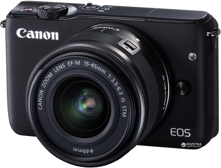 Фотоаппарат Canon EOS M10 15-45mm IS STM Kit Black (0584C040