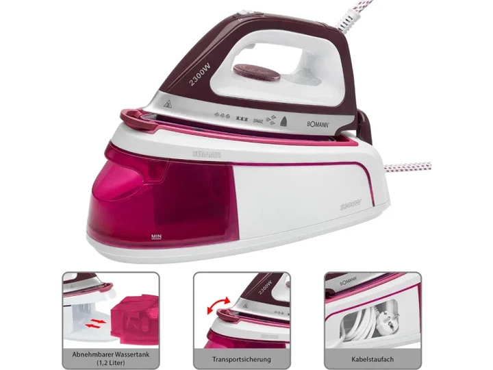 Парогенератор Bomann DBS 6034 CB - изображение 7