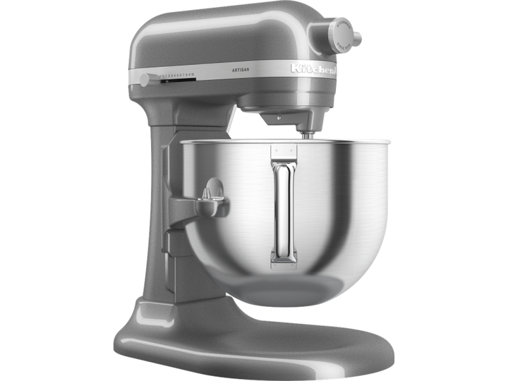 Кухонна машина KitchenAid Heavy Duty 6.6 л 5KSM70JPXECU з підйомною чашею срібляста - изображение 2