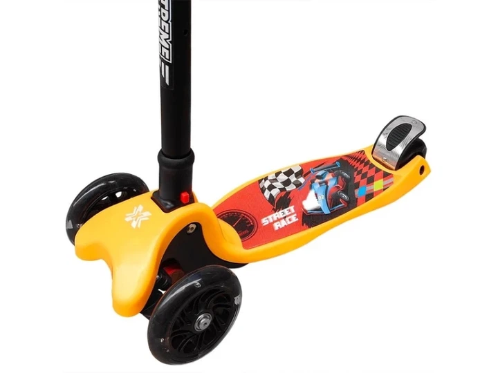 Самокат X-Treme KS-210L Жовтий з чорним (BP133941) - изображение 3