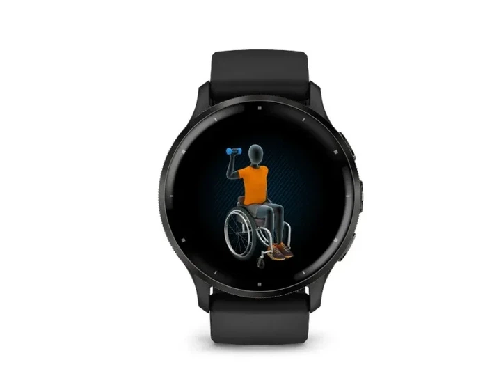 Смарт-годинник Garmin Venu 3 Slate S. Steel Bezel w. Black Case and S. Band (010-02784-01) - изображение 5