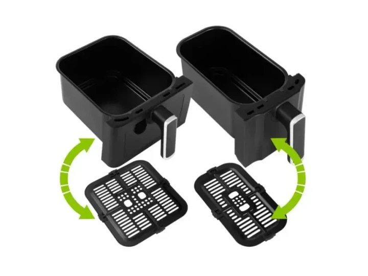 Мультипіч (аерофритюрниця) ECG AF 8300 Dual Fry - изображение 9