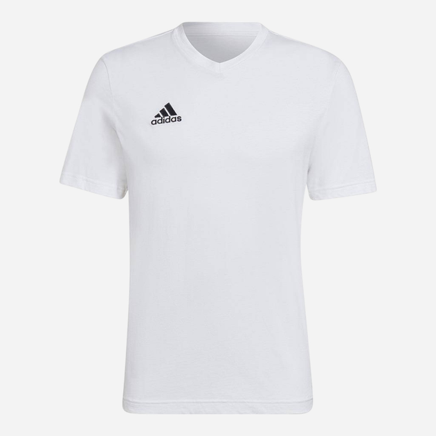 T-shirt męski w serek adidas ENT 22 Tee HC0452 L Biały (4065418933490) - obraz 6