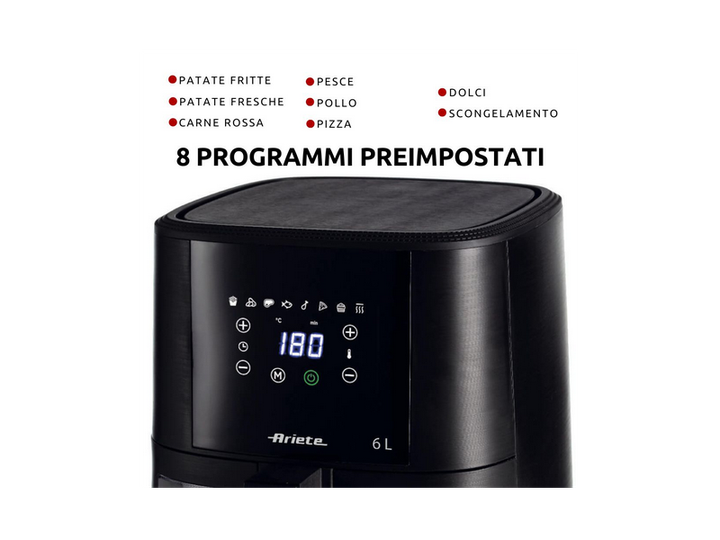Мультипіч (аерофритюрниця) Ariete 4626/00 (00C462600AR0) - изображение 3