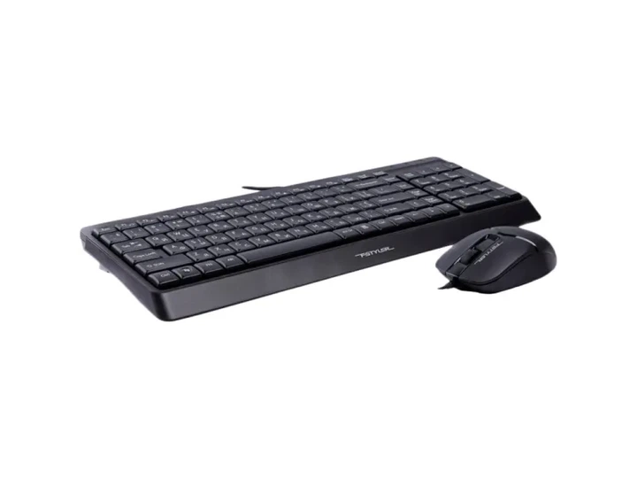 Комплект (клавіатура + миша) A4Tech Fstyler F1512 Black - зображення 2