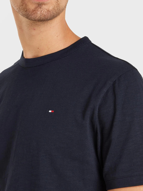 Футболка чоловіча Tommy Hilfiger MW0MW33573-DW5 M Синя (8720645688181) - зображення 3