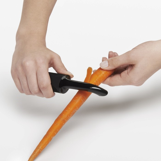 Овочечистка Oxo Good Grips пряма двостороння чорна (00719812200811) - зображення 8
