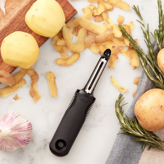 Овочечистка Oxo Good Grips пряма двостороння чорна (00719812200811) - зображення 11