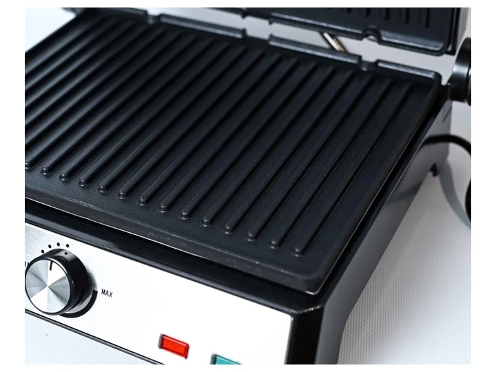 Контактний гриль KUMTEL TTM-05 Inox - изображение 3