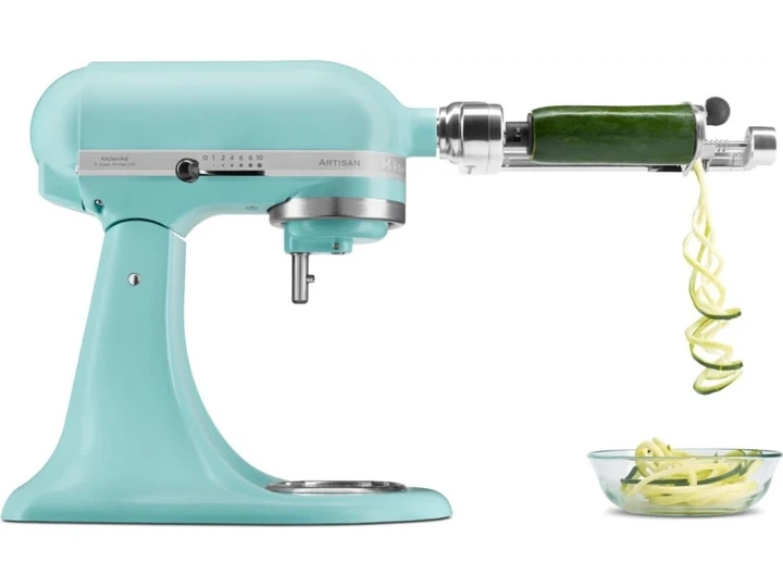 Кухонна машина KitchenAid Artisan 4,8 л 5KSM125EMI з відкидним блоком мінеральна вода - изображение 5